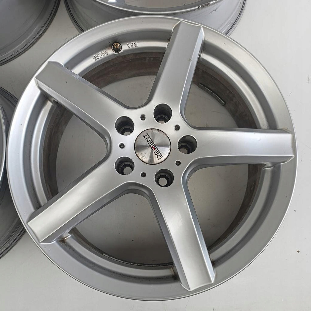 4x Alufelge 17 Zoll 7.0" 5x112 43ET Glanz Silber Audi I Rim Wheel FEL2623176267mz