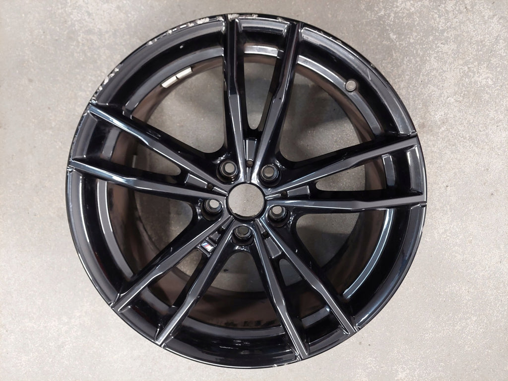 1x Alufelge 19 Zoll 8.0" 5x112 27ET Glanz Schwarz 8090094 BMW G21 Rim Wheel FEL8371885994xy