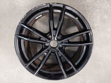 Laden Sie das Bild in den Galerie-Viewer, 1x Alufelge 19 Zoll 8.0" 5x112 27ET Glanz Schwarz 8090094 BMW G21 Rim Wheel FEL8371885994xy