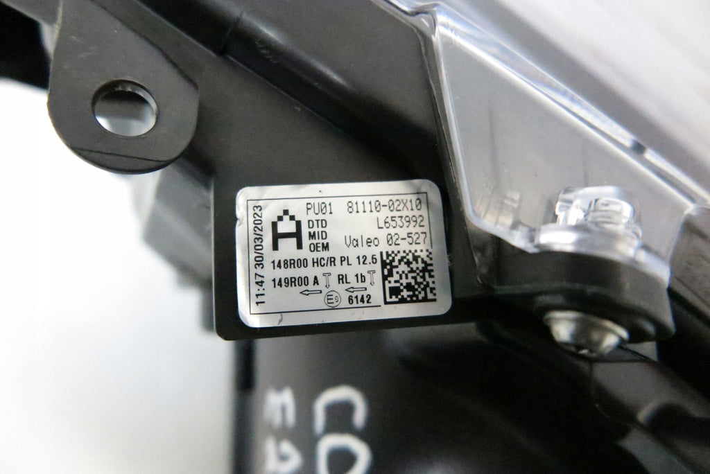 Frontscheinwerfer Toyota Corolla 81110-02X10 Rechts Scheinwerfer Headlight