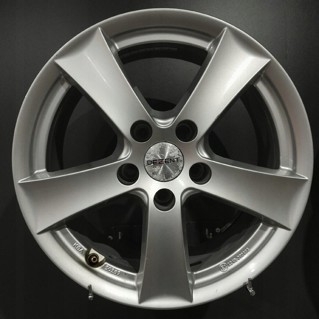 4x Alufelge 16 Zoll 7.0" 5x112 35ET Glanz Silber KBA50289- Audi A4 B8 I FEL8561560471bh