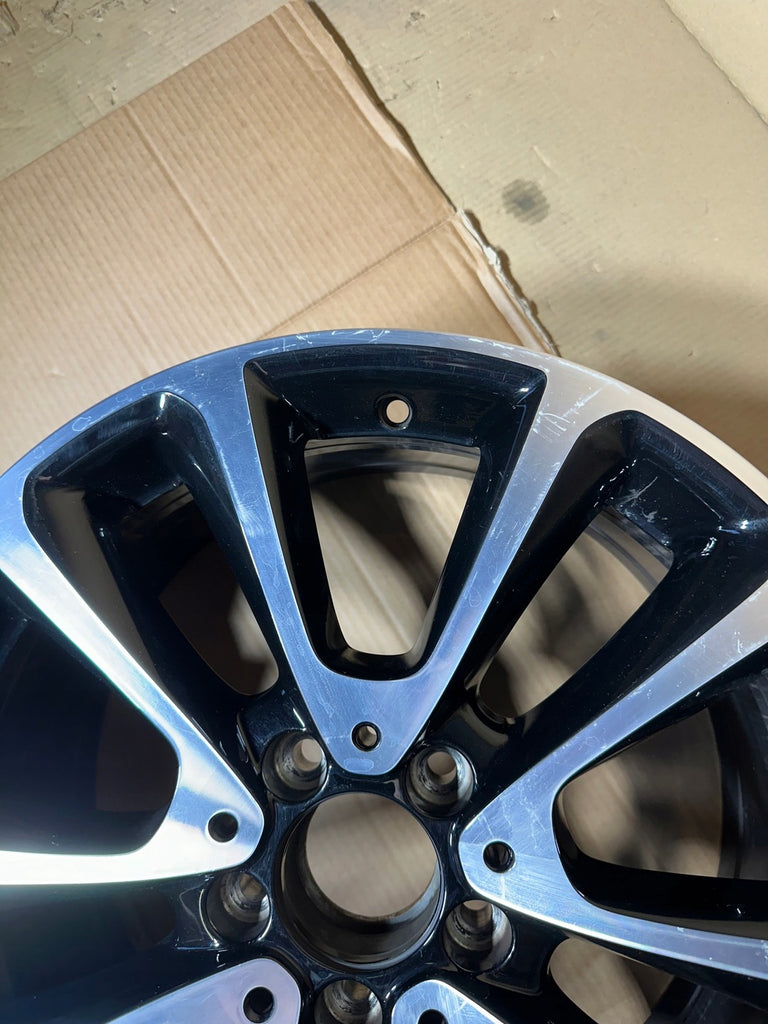 1x Alufelge 18 Zoll 8.0" 5x112 43ET Glanz A2134011600 Mercedes-Benz W213 S213 Mg