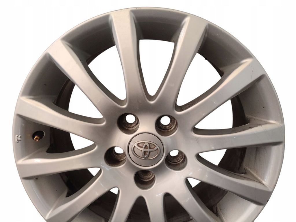 1x Alufelge 17 Zoll 7.0" 5x114.3 Silber PZ474-T0677 Toyota Avensis Rim Wheel FEL3217279815xt