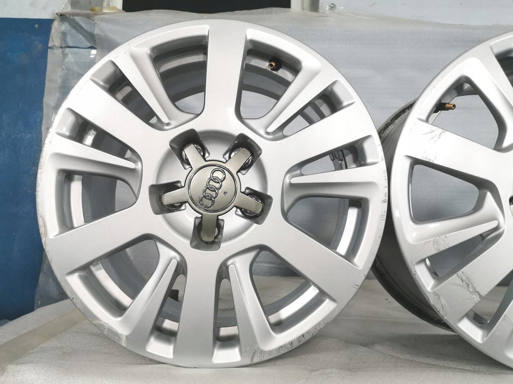 4x Alufelge 16 Zoll 7.5" 5x112 45ET Glanz Silber 4F0601025CA Audi C6 A4 B6 B7