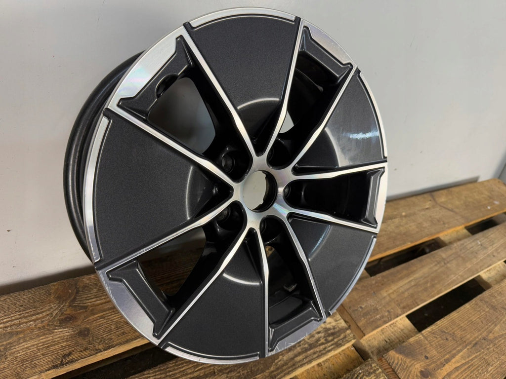 1x Alufelge 16 Zoll 6.5" 5x112 22ET Glanz Grau 6883515 BMW 3 G21 G20 Mg FEL2032777090mk