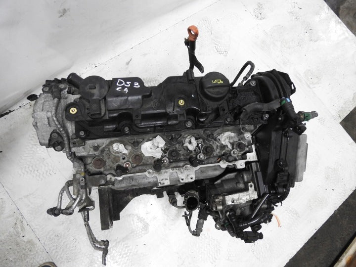 Motor Citroën Ds3 10JBEJ 9H06 1.6 HDI 202TKm 2012 Diesel Engine Unkomplett MOT5595871761od