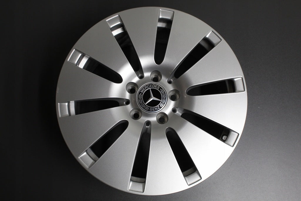 4x Alufelge 17 Zoll 8.0" 5x112 54ET Glanz Silber A2054013800 Mercedes-Benz W205 FEL2605949180ra