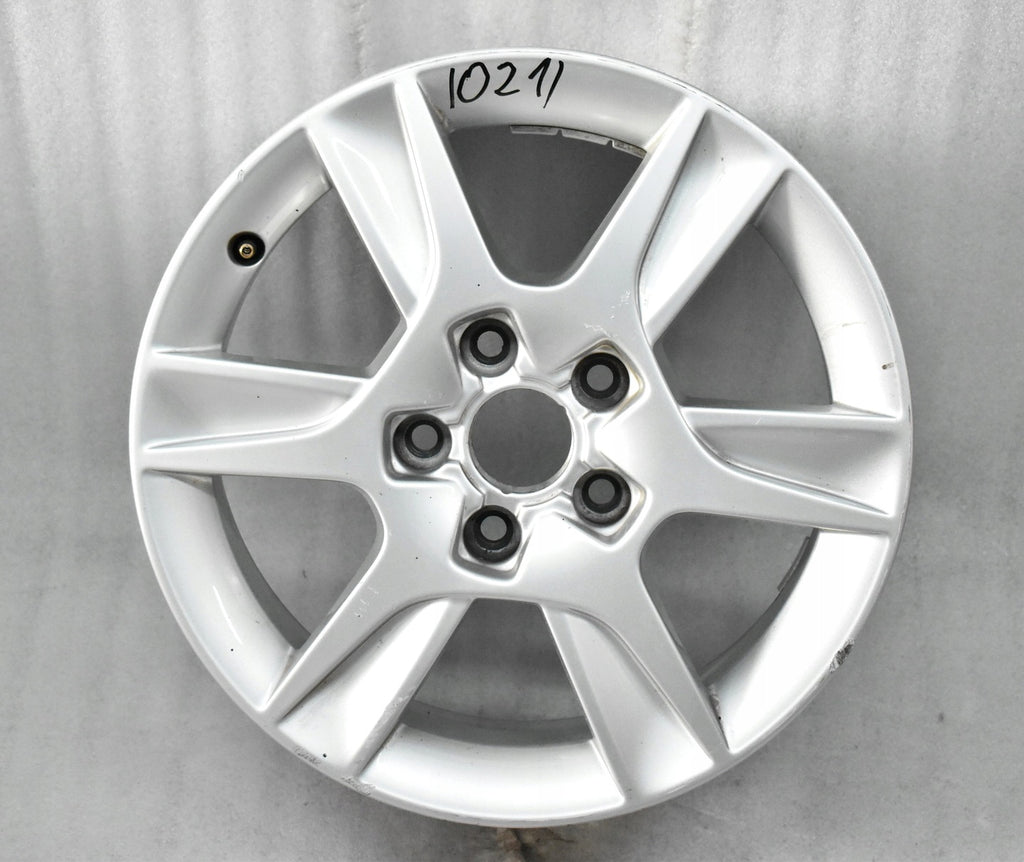 1x Alufelge 16 Zoll 6.5" 5x112 50ET Glanz Silber 8P0601025AN Audi A3 Rim Wheel