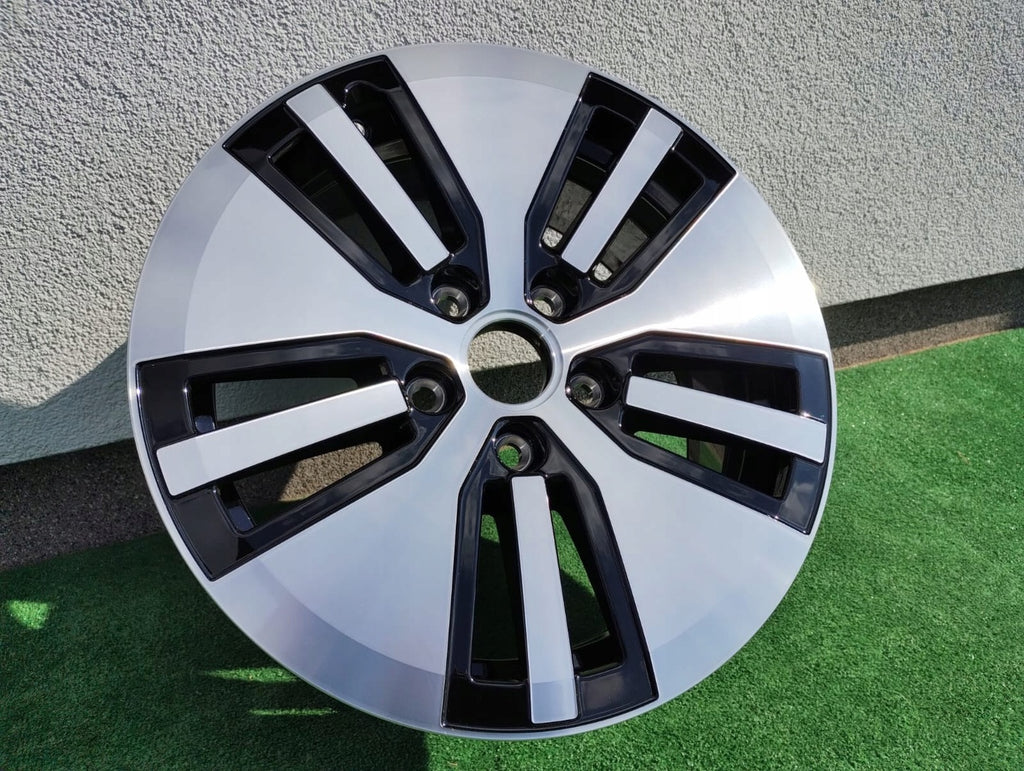 1x Alufelge 16 Zoll 6.5" 5x112 46ET 5GE601025 VW Golf Vii Rim Wheel