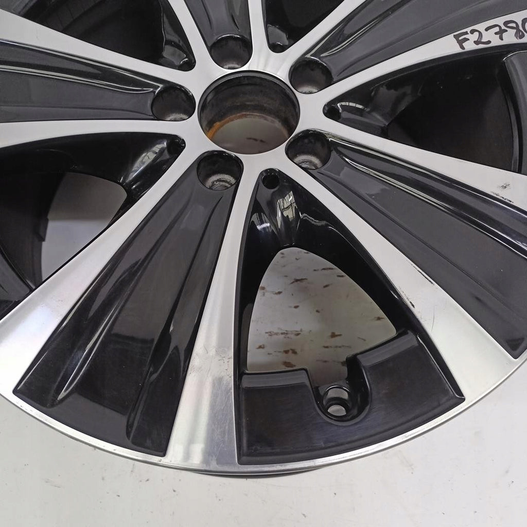1x Alufelge 18 Zoll 8.0" 5x112 43ET Glanz Schwarz A2134013700 Mercedes-Benz FEL5639436250zw