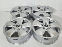 Load image into Gallery viewer, 4x Alufelge 15 Zoll 5.5" 5x112 46ET Glanz Silber 6855101 Mini Rim Wheel FEL6463992510ih