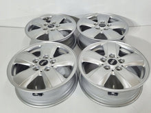 Laden Sie das Bild in den Galerie-Viewer, 4x Alufelge 15 Zoll 5.5" 5x112 46ET Glanz Silber 6855101 Mini Rim Wheel FEL6463992510ih