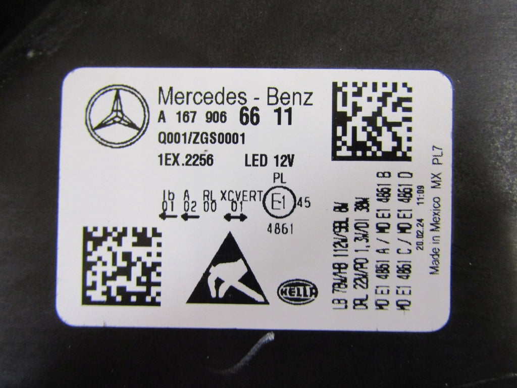 Frontscheinwerfer Mercedes-Benz Gls X167 A1679066611 LED Rechts Headlight SCH5783718429be