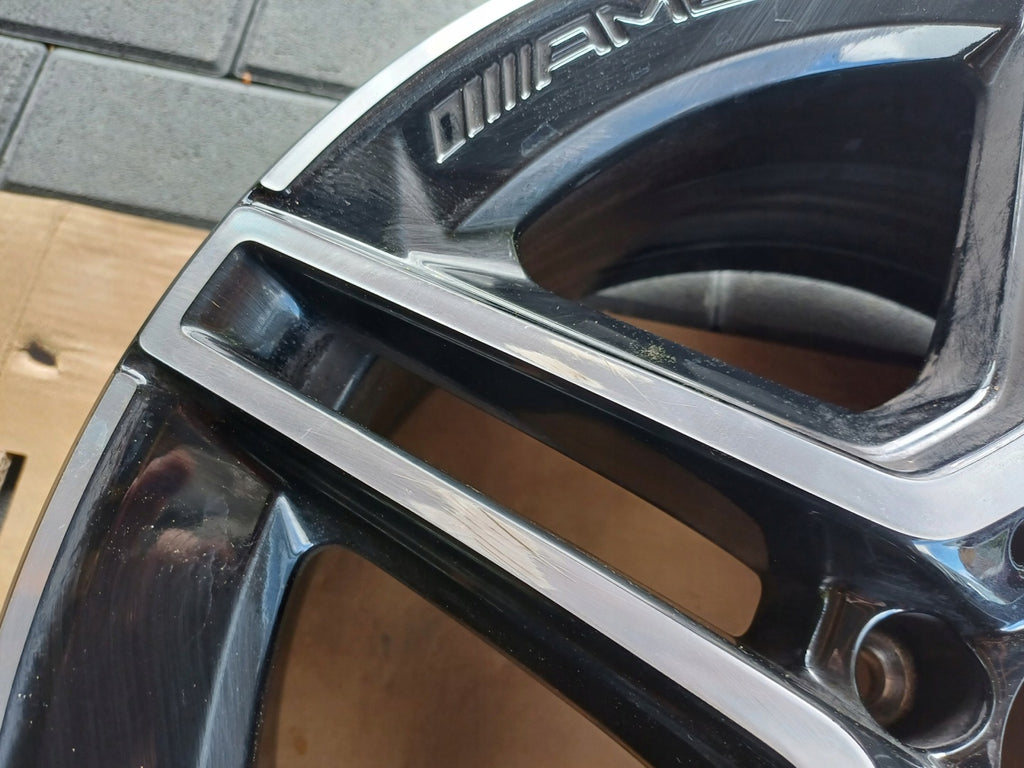 1x Alufelge 18 Zoll 7.5" 5x112 49ET Glanz Graphit A1774011500 Mercedes-Benz Mg FEL3275917974aa