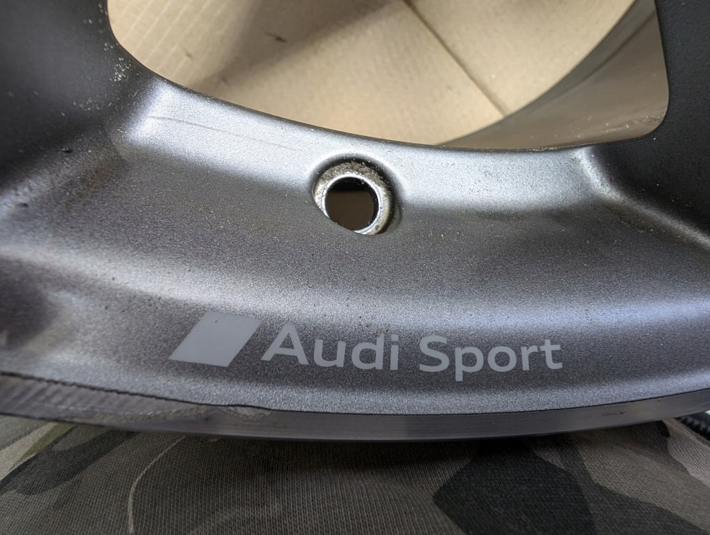 1x Alufelge 20 Zoll 9.0" 5x112 38ET Glanz Graphit 4KE601025E Audi E-Tron Mg FEL9194241825ti