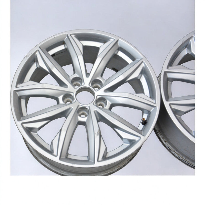 1x Alufelge 17 Zoll 7.0" 5x112 34ET Glanz Silber 80A601025 Audi Rim Wheel