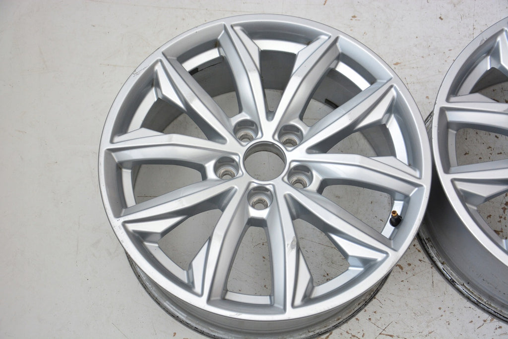 1x Alufelge 17 Zoll 7.0" 5x112 34ET Glanz Silber 80A601025 Audi Rim Wheel