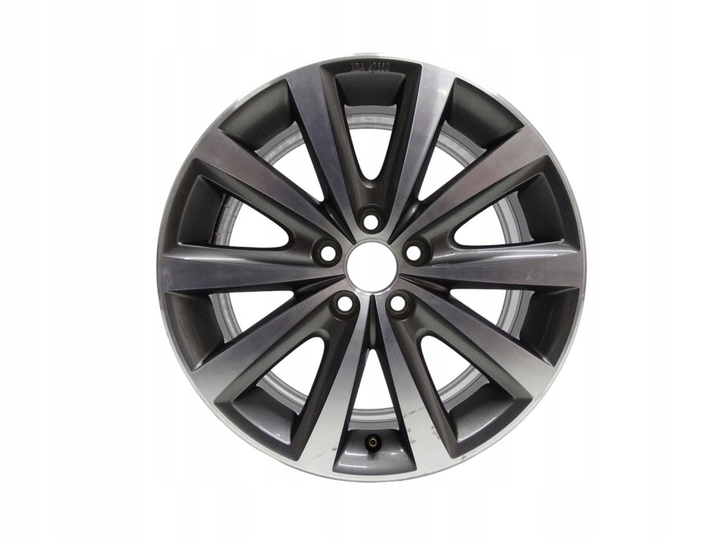 1x Alufelge 16 Zoll 7.0" 5x100 46ET Glanz Schwarz 6R0601025N VW Polo Rim Wheel FEL6489085088aq