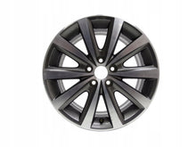 Load image into Gallery viewer, 1x Alufelge 16 Zoll 7.0" 5x100 46ET Glanz Schwarz 6R0601025N VW Polo Rim Wheel FEL6489085088aq