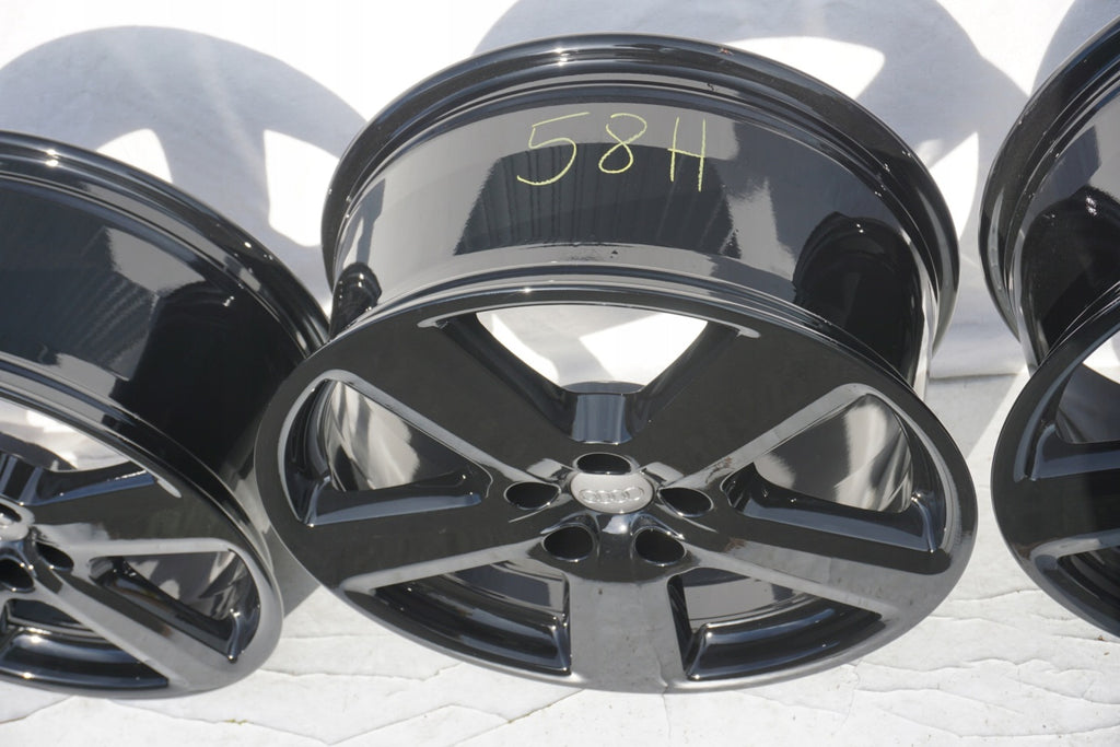 4x Alufelge 18 Zoll 8.0" 5x112 43ET Glanz Silber 8E0601025 Audi Rim Wheel FEL1032651336bi