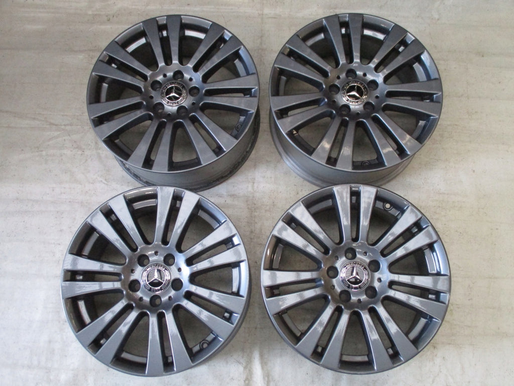 4x Alufelge 17 Zoll 7.5" 5x112 47ET A2044010402 Mercedes-Benz Rim Wheel FEL7374199201tx