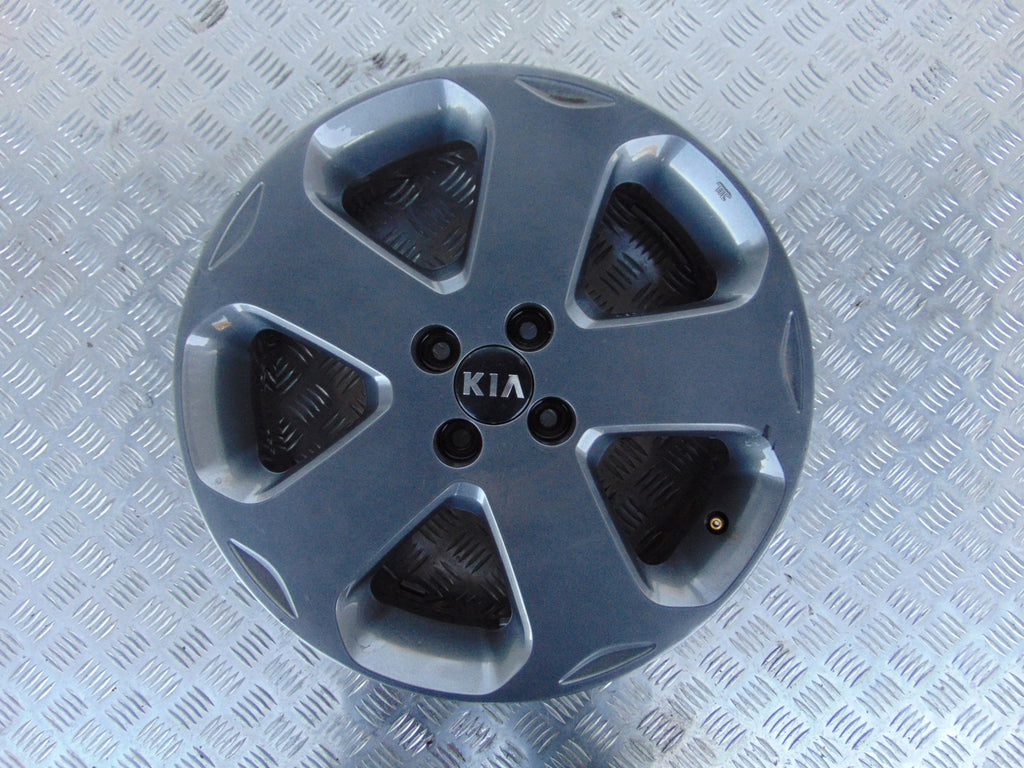 1x Alufelge 17 Zoll 6.5" 4x100 52910-1W400 Kia Picanto Rim Wheel