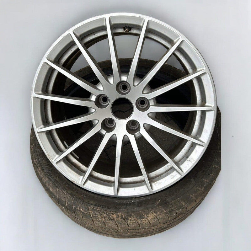 1x Alufelge 17 Zoll 7.5" 5x112 29ET Glanz Silber 8W0601025AE Audi Rim Wheel