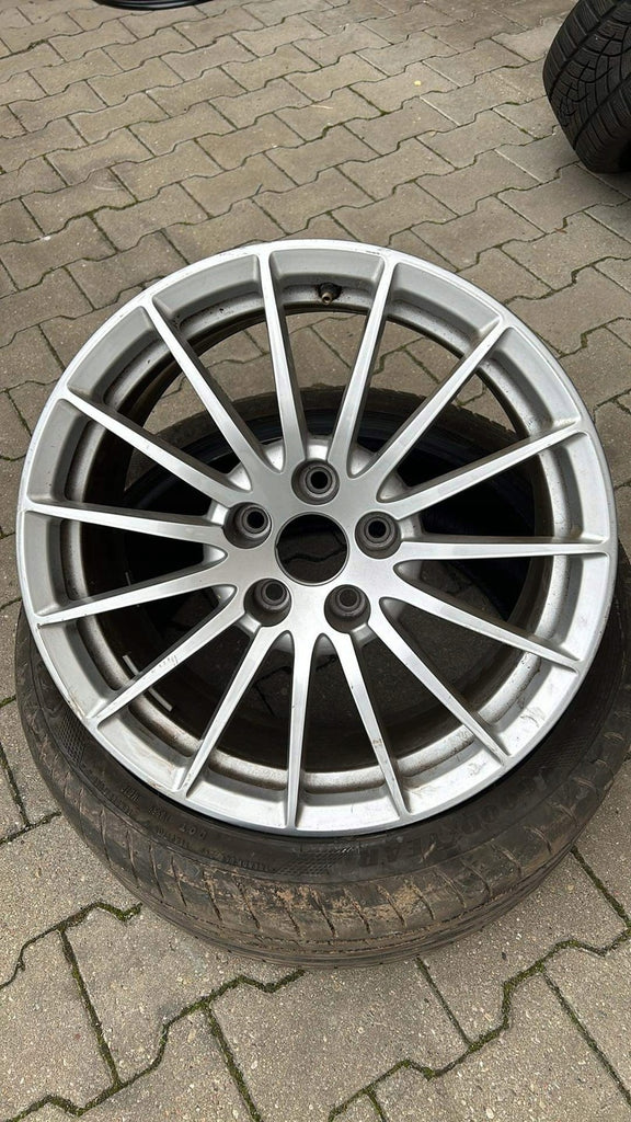 1x Alufelge 17 Zoll 7.5" 5x112 29ET Glanz Silber 8W0601025AE Audi Rim Wheel