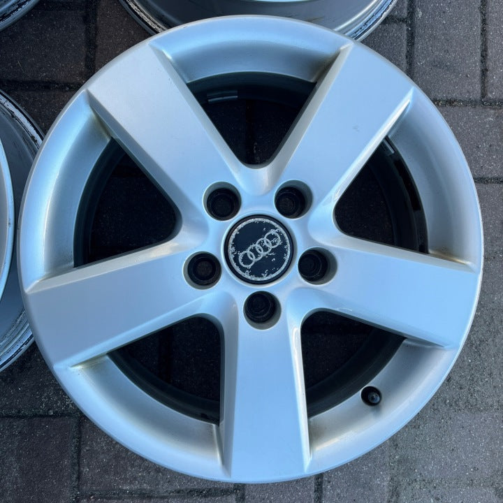 4x Alufelge 16 Zoll 6.5" 5x112 50ET 1T0601025M Audi I Touran Golf Rim Wheel FEL5447554465fu