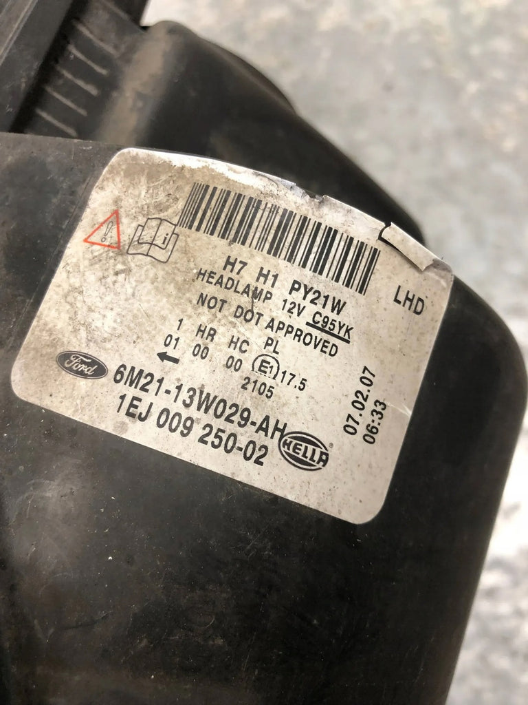 Frontscheinwerfer Ford S-Max 6M21-13W029-AH Rechts Scheinwerfer Headlight SCH3437930128sm