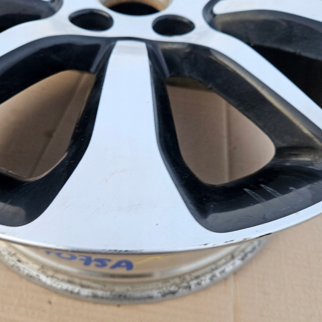 1x Alufelge 17 Zoll 7.5" 5x114.3 50ET Matt Schwarz TZ317075 Acura Tlx I FEL3507391197ci