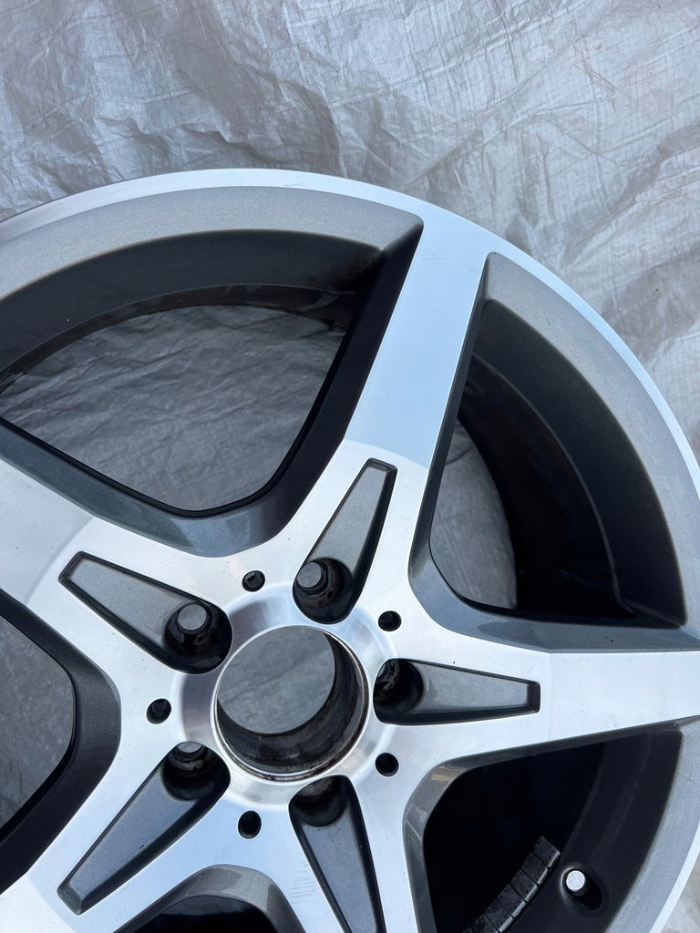 1x Alufelge 18 Zoll A1724012602 Mercedes-Benz Slc R172 Slk Rim Wheel FEL9631639515nw