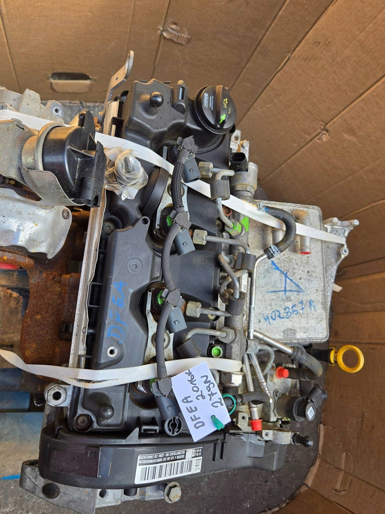 Motor Seat Skoda VW DFEA 2.0 TDI 150PS 110kW 103TKm 2016 Diesel Engine Komplett