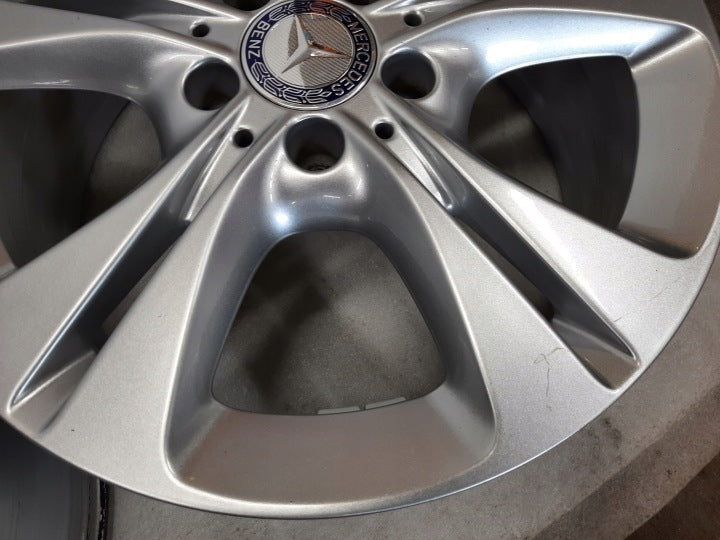 4x Alufelge 17 Zoll 7.0" 5x112 48 5ET A2054014300 Mercedes-Benz W205 Rim Wheel FEL2540894847ja