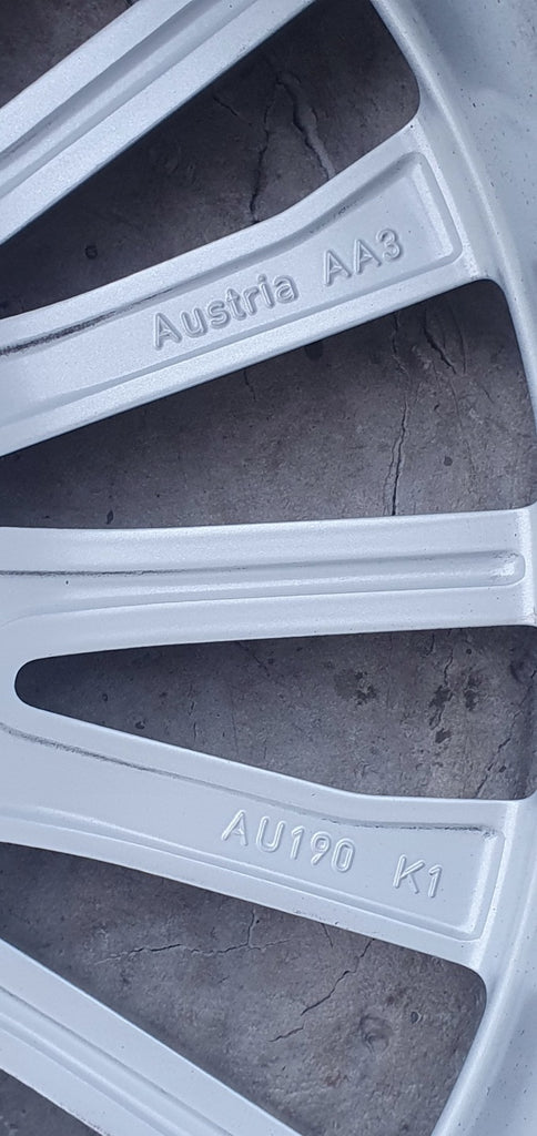 1x Alufelge 18 Zoll 8.0" 5x112 39ET Glanz Silber 4K0601025CC Audi A6 Allroad A4 FEL8118402276dg