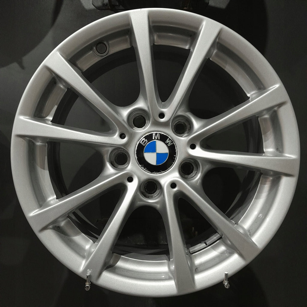4x Alufelge 16 Zoll 7.0" 5x120 31ET Glanz Silber 6796236 BMW E91 F30 E90 F31 FEL9319396707gf