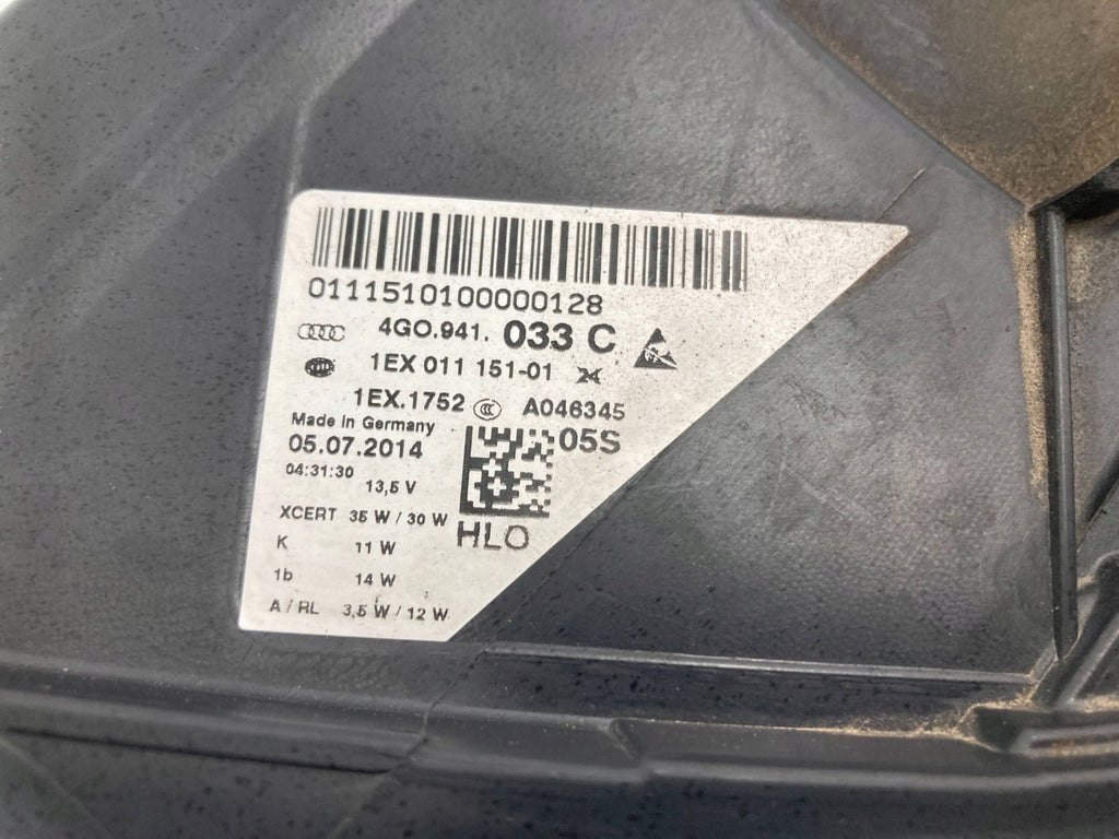 Frontscheinwerfer Audi A6 4G0941033C Links Scheinwerfer Headlight SCH5311554476lk