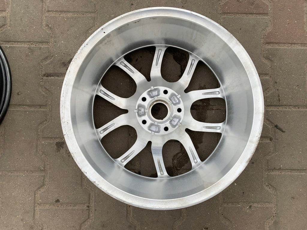 1x Alufelge 17 Zoll 6.5" 5x114.3 47ET Glanz 403009499R Renault Rim Wheel