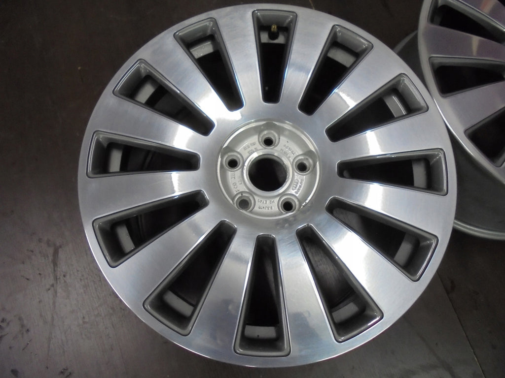 1x Alufelge 19 Zoll 8.5" 5x112 45ET Glanz Silber 4E0601025 Audi Mg Rim Wheel