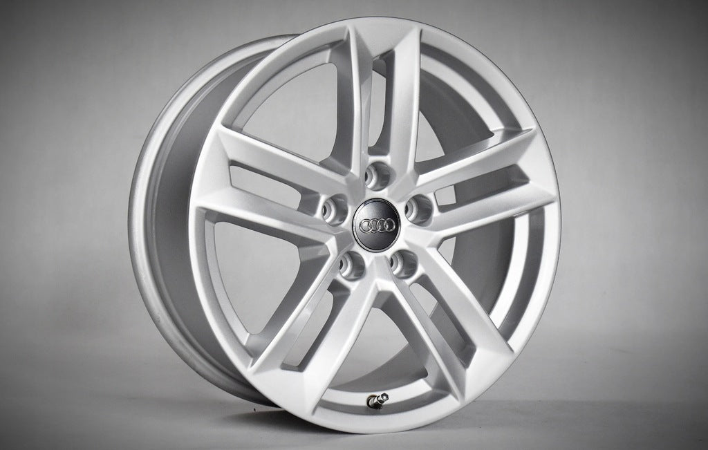 4x Alufelge 17 Zoll 7.5" 5x112 38ET Glanz Silber 8W0601025E Audi A4 B9 Rim Wheel FEL5874051537im