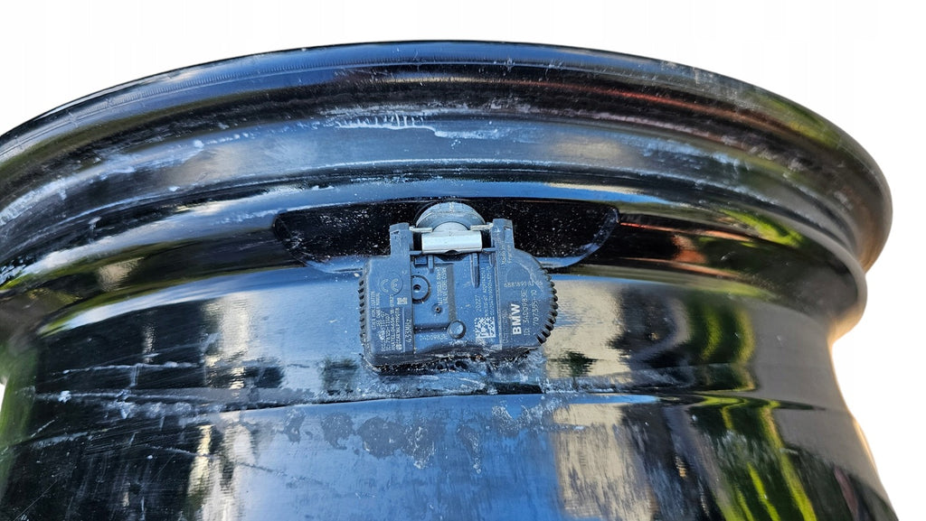 1x Alufelge 17 Zoll 7.5" 5x112 54ET Glanz Schwarz 6856046 Mini Rim Wheel