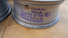 Load image into Gallery viewer, 4x Alufelge 16 Zoll 6.5" 5x112 1R0601025 VW Touran Rim Wheel FEL2638529810on