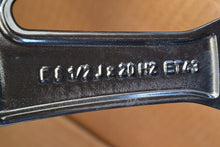 Load image into Gallery viewer, 1x Alufelge 20 Zoll 8.5" 5x112 43ET Schwarz 4P0601025M Audi A6 Rim Wheel FEL5086347744vi