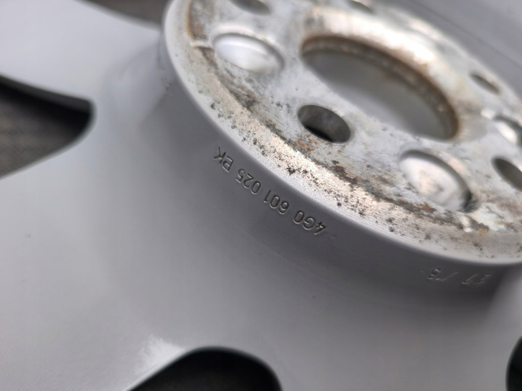 4x Alufelge 17 Zoll 8.0" 5x112 39ET Glanz Silber 4G0601025BK Audi C7 B8 FEL1555414318aa