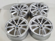 Laden Sie das Bild in den Galerie-Viewer, 4x Alufelge 17 Zoll 7.5" 5x112 27ET Glanz Silber 6868217 BMW G30 Rim Wheel FEL1981362347er