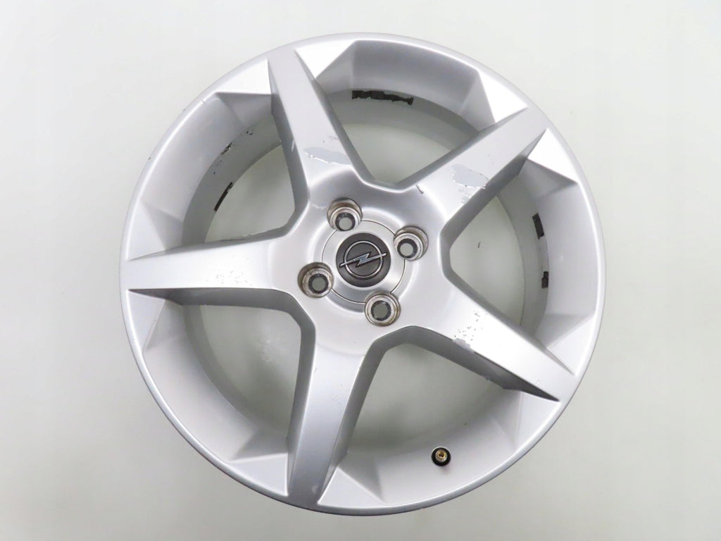 1x Alufelge 17 Zoll 6.5" 4x100 41ET Silber 13189913 Opel Tigra Rim Wheel FEL4516482885mh