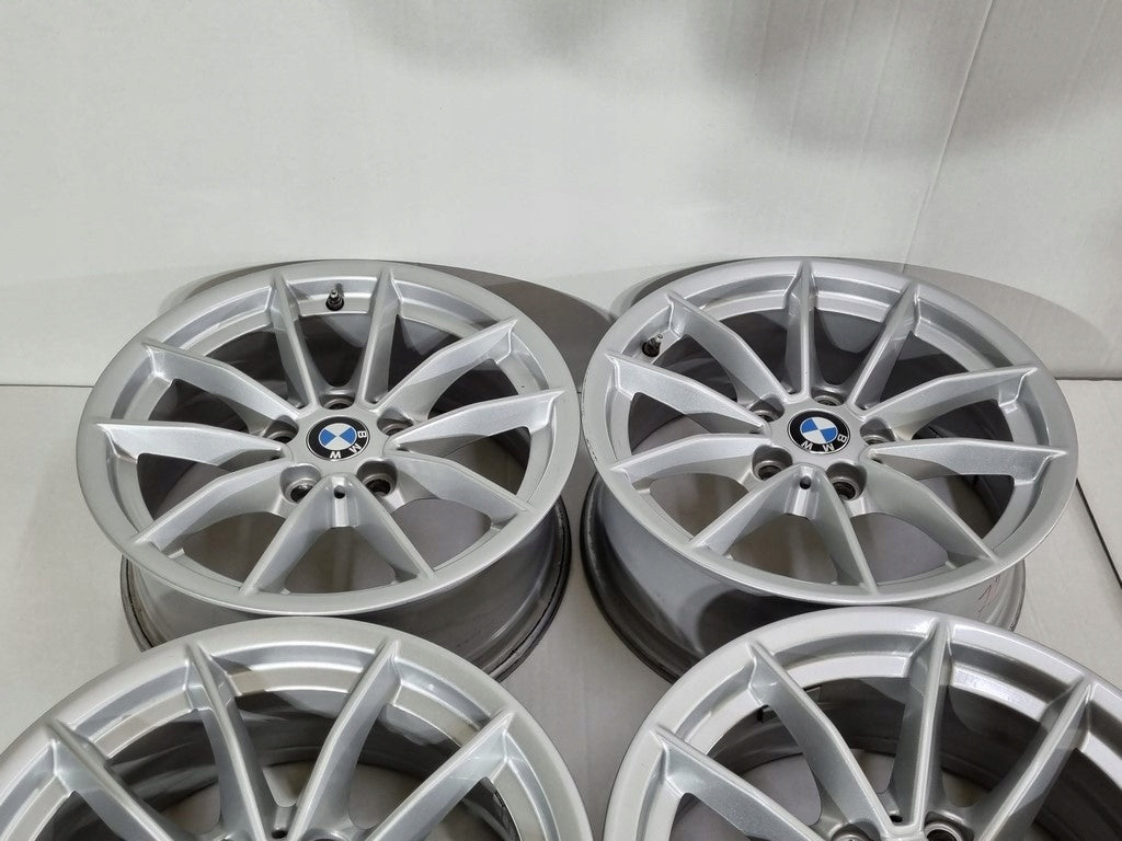 4x Alufelge 16 Zoll 6.5" 5x112 22ET Glanz Silber 6876921 BMW Rim Wheel FEL6091212891ii