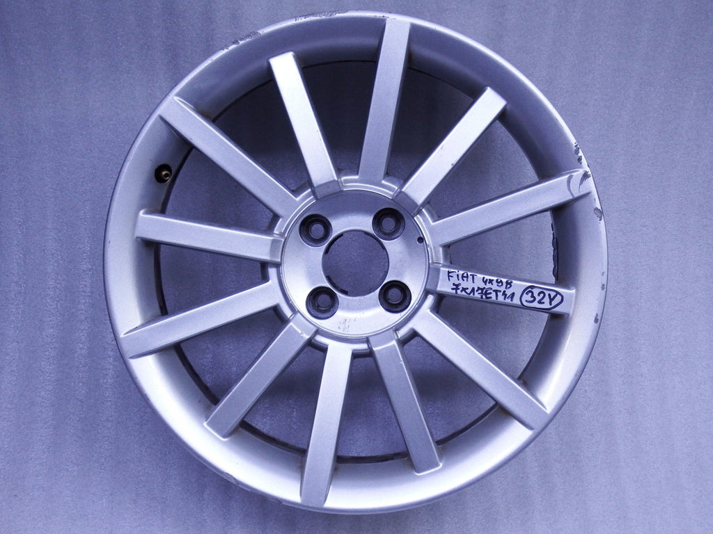 1x Alufelge 17 Zoll 7.0" 4x98 41ET Glanz Silber 50900832 Fiat Punto Stilo Brava FEL1848353416oj