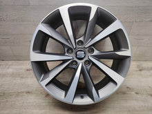 Laden Sie das Bild in den Galerie-Viewer, 4x Alufelge 18 Zoll 7.5" 5x112 46ET Matt Graphit 5FA601025E Seat Leon Rim Wheel FEL8842766169bj