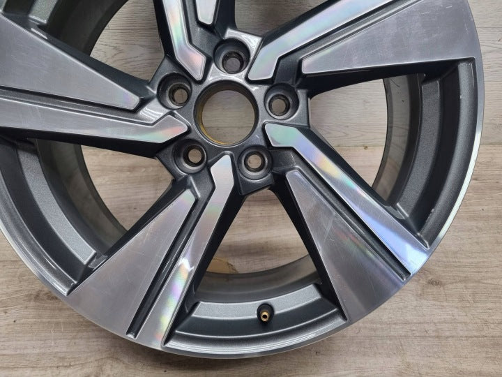 1x Alufelge 18 Zoll 7.0" 5x112 45ET Glanz Graphit 81A601025G Audi Q2 Mg FEL1096779367vf